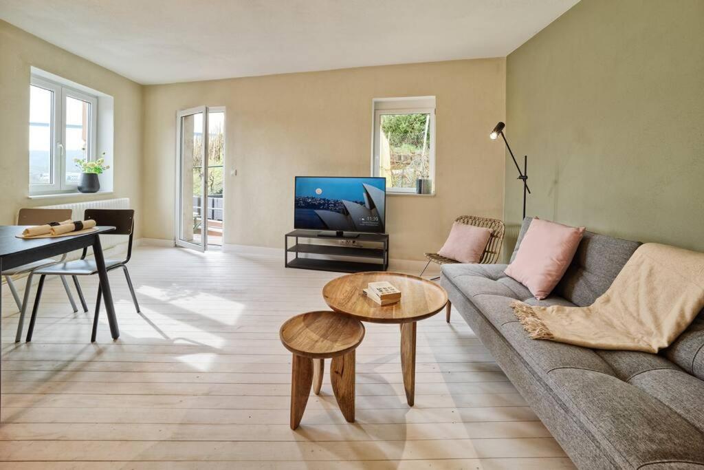 Mosel-Auszeit - Fewo Mit Sauna & Sonnenterrasse - Ideal Fuer 2 Personen Ürzig Buitenkant foto